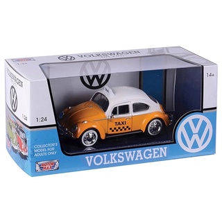 โมเดลรถเหล็ก 1:24 Volkswagen Beetle Taxi [Motormax]