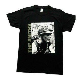 ขายดี!ขายดี เสื้อยืดลําลอง แขนสั้น พิมพ์ลาย THE SMITHS MEAT IS MURDER PUNK ROCK BAND สําหรับผู้ชาย CGnacc89DEecee71S-5XL