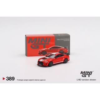 MiniGT No. 389-L Shelby GT500 SE Widebody Ford Race Red