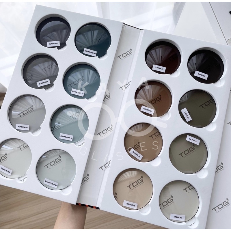 [ลิ้งค์เฉพาะเลนส์ สำหรับลูกค้าส่งกรอบมาตัด] เลนส์กันแดดจากแบรนด์ TOG มีให้เลือก32เฉดสี🔥