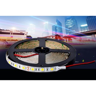 ไฟเส้น LED Strip 5050หลอดไฟLEDริบบิ้น ชนิดไม่กันน้ำยาว5เมตร