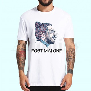 20 post malone ใหม่เสื้อยืดลําลองแฟชั่นสําหรับผู้ชายแขนสั้นพิมพ์ลายสไตล์ฮิปฮอป