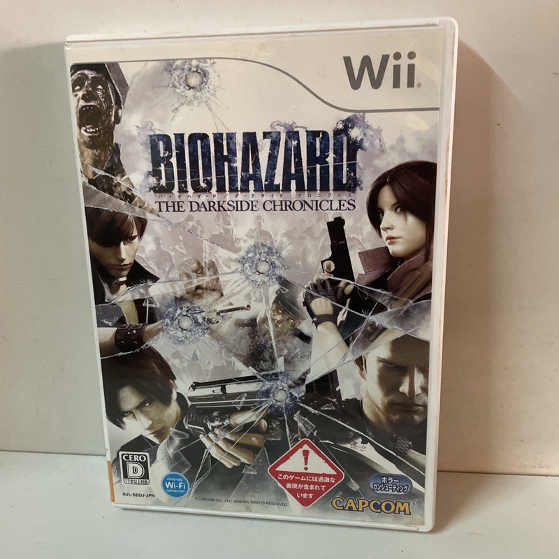 Wii : BioHazard -The Darkside Chronicles (JP) แผ่นแท้มือสอง wii สภาพสวย