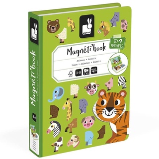 JANOD MagnetiBook, Animals ของเล่นเสริมพัฒนาการ ชุดแม่เหล็กเรียนรู้เรื่องสัตว์ ลิขสิทธิ์แท้จากฝรั่งเศส (3-8 ขวบ)