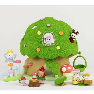Epoch Sylvanian Families Limited Fairys Secret Tree ชุดของขวัญ สําหรับครอบครัว