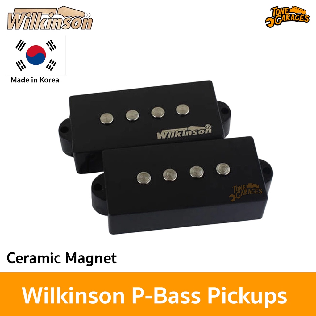 Wilkinson P-Bass Pickups Ceramic Magnet ปิ๊กอัพเบส Made in Korea