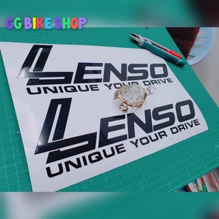 🌈2ชิ้น สติ๊กเกอร์​ LENSO แต่งกระบะ มีหลายสี สั่งได้เลยพร้อมส…
