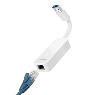 TP-LINK (UE300) ADAPTER USB 3.0 GIGABIT 10/100/1000Mbps RJ45 Ethernet Port Warranty 1 - Y