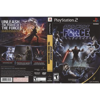 STAR WARS THE FORCE UNLEASHED [PS2 US : DVD5 1 Disc]