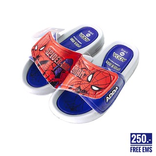 🔥ส่งฟรี🔥รองเท้าแตะเด็ก Adda Spiderman 31R1Q สีน้ำเงิน รองเท้าเด็กสไปเดอร์แมน