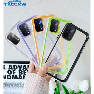 3-in-1 เคสโทรศัพท์มือถือแบบใส กันกระแทก สีมาการอง สําหรับ Realme Q5i Q5 Pro GT2 GT Neo2