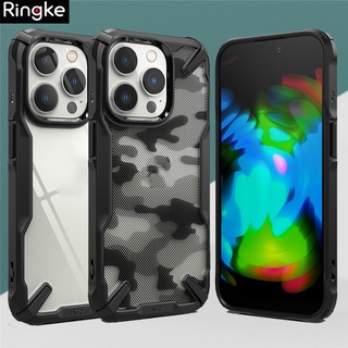 Ringke เคส iPhone 14 Plus Pro Max รุ่น Fusion-X Military-Grade Duty Drop Soft TPU Frame Hybrid Case