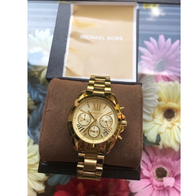 มือสอง นาฬิกา michael kors รุ่น mk5798 สีทอง หน้าปัด 36 มม