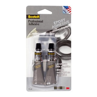 กาวติดเหล็กแรงยึดสูงพิเศษ 15 มล. สก๊อตช์ Special high strength steel glue 15 ml. Scotch.