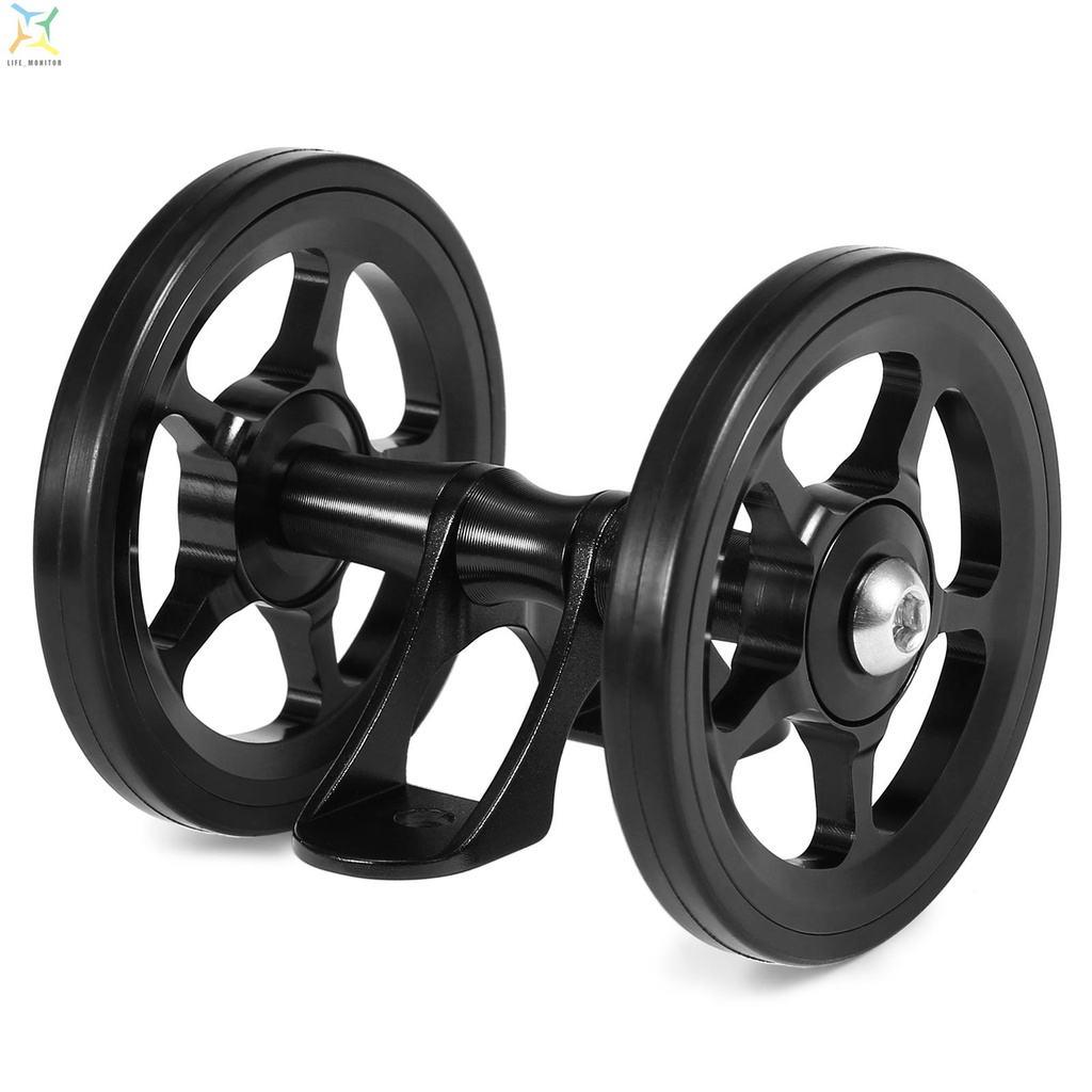 [life]Lixada Aluminum Alloy Bike Double Roller Rear Wheels Replacement