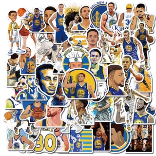 สติ๊กเกอร์กันน้ําลายการ์ตูน Nba Stephen Curry Curry สําหรับติดตกแต่งโทรศัพท์มือถือ 50ชิ้น/ชุด