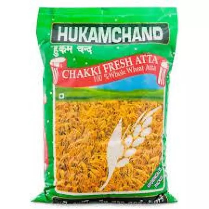 Hukamchand Atta 5kg แป้งโฮลวีต (100% Whole Wheat Flour)