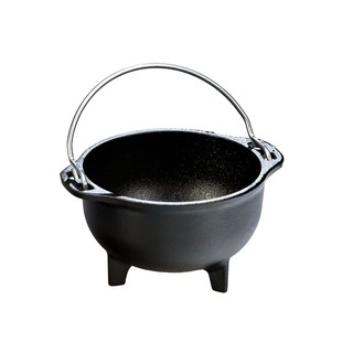 Lodge Cast Iron Country Kettle หม้อหูหิ้ว 0.47 ลิตร (12.7 cm) ไม่รวมฝา HCK