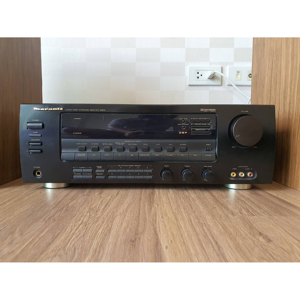 ขาย Receiver Marantz SR-670 ขับดี ของสะสม ขายตามสภาพ (ไม่รวมลำโพง)