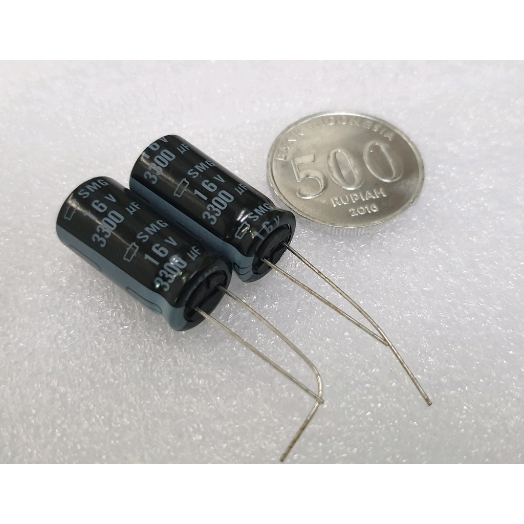 Elco Capacitor 3300uf 16v SMG - ของแท้
