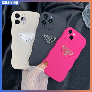 เคสโทรศัพท์มือถือ กันกระแทก ลาย Prada Wave สําหรับ iPhone 14Pro 14Plus 14 13 12 11 ProMax Xs Max Xr X Xs