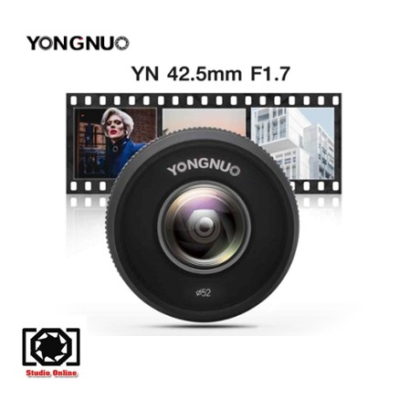 LENS YONGNUO 42.5mm f1.7 ของแท้ Olympus / Lumix m43 Auto Focus