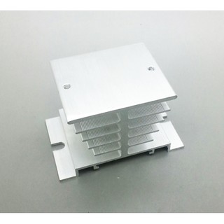 ฮีทซิงค์ อลูมิเนียมระบายความร้อน สำหรับโซลิดสเตทรีเลย์ Aluminum Heat Sink for Solid State Relay SSR Small Type