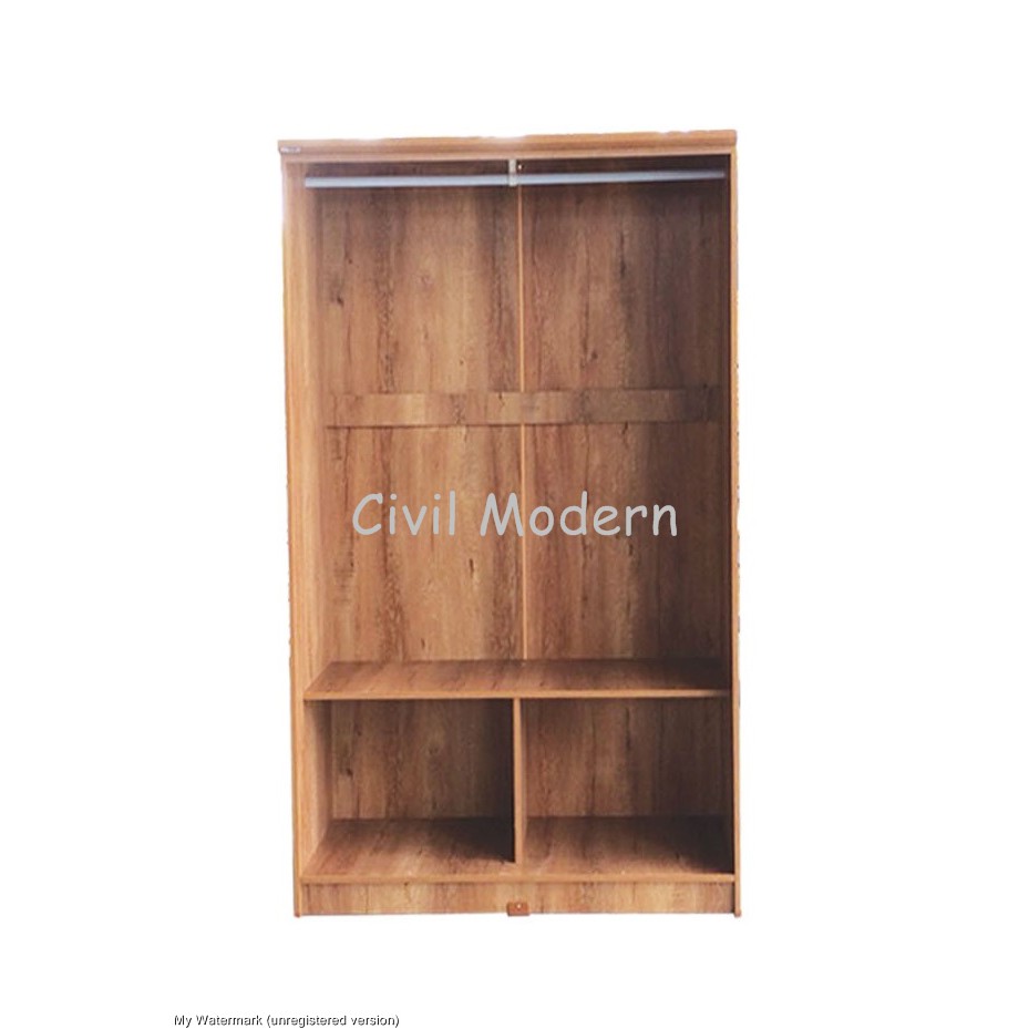 ตู้เสื้อผ้ามินิมอล ไซส์ 80 cm สไตล์โมเดิร์น รุ่น WR081L - รูปที่ 4