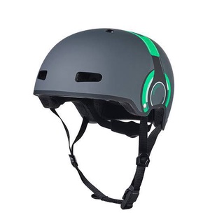 Micro – Helmet Headphone Green หมวกกันน็อคสำหรับเด็กเลือกขนาดได้ สอบถามและแจ้ง Size ทางแชท