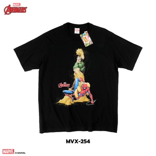 Power 7 Shop เสื้อยืดการ์ตูน มาร์เวล ลิขสิทธ์แท้ MARVEL COMICS  T-SHIRTS (MVX-254)