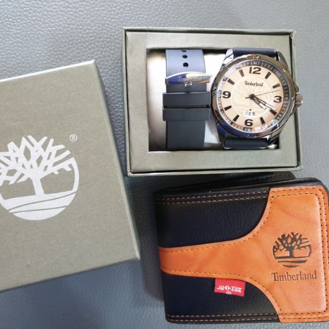 Timberland นาฬิกา รุ่น 15260J+กระเป๋าสตางค์