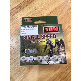 โซ่ ฟิกเกียร์ YBN single speed bicycle chain 1/2" x 1/8 " 110 ข้อ