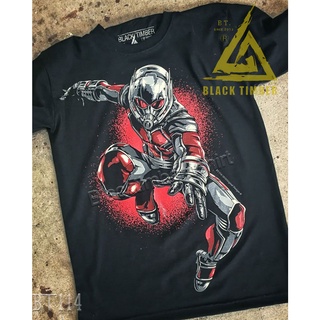 BT 114 Ant Man Avengers เสื้อยืด สีดำ BT Black Timber T-Shirt ผ้าคอตตอน สกรีนลายแน่น S M L XL XXL