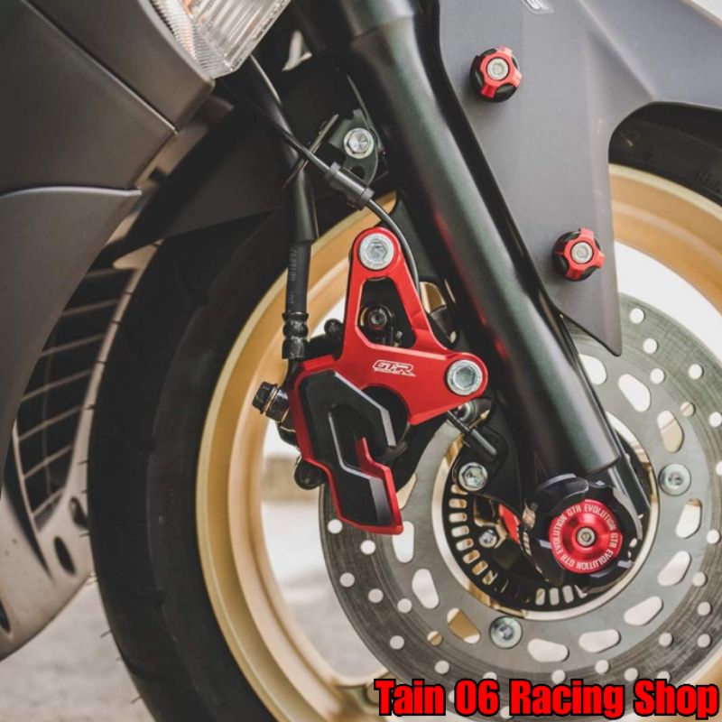 การ์ดบังปั๊มดิสเบรคหน้า Version 2 / Aerox-155 / MT15 / Nmax-155 / R15 ปี 2017 [GTR]