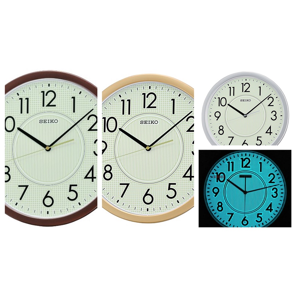 นาฬิกาแขวน ไซโก้ เดินเรียบ พรายน้ำ QXA327 นาฬิกาแขวนไซโก้ ขนาด 14นิ้ว Clock Seiko QXA327B QXA327G QXA327M QXA327L