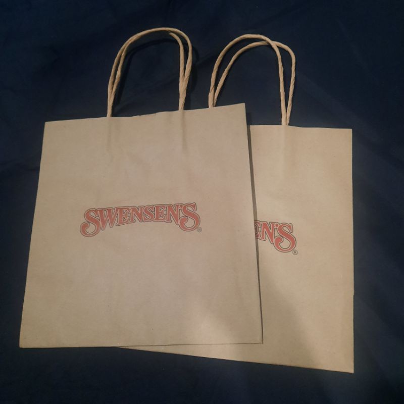 ถุงงกระดาษ swensen's