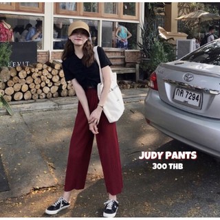 SALE Culotte pants (แดง ดำ)