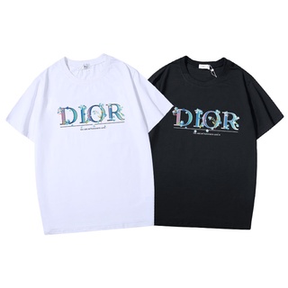 เสื้อยืดแขนสั้น ผ้าฝ้าย พิมพ์ลาย Dio แฟชั่นสําหรับผู้ชาย และผู้หญิง