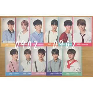 [พร้อมส่ง] Wanna One x Super Cone โปสการ์ด แดเนียล ซองอู จีฮุน มินฮยอน ควานลิน อูจิน จินยอง แดฮวี จีซอง ซองอุน แจฮวาน