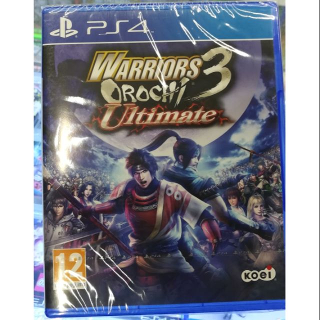 [สินค้ามือ1]แผ่นแท้PS4 Warriors Orachi 3 Ultimate