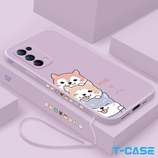 เคส Oppo Reno 5  Reno 5 Pro Reno 4 A94 A93 Silicone Soft Case Lovely dog Case TGG