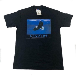 ขายดี!ขายดี เสื้อยืดคลาสสิก พิมพ์ลาย tg 90s made usa MOTIATION leaders bald eagle M attitude apparel IAdohi82OPbilc12S-5