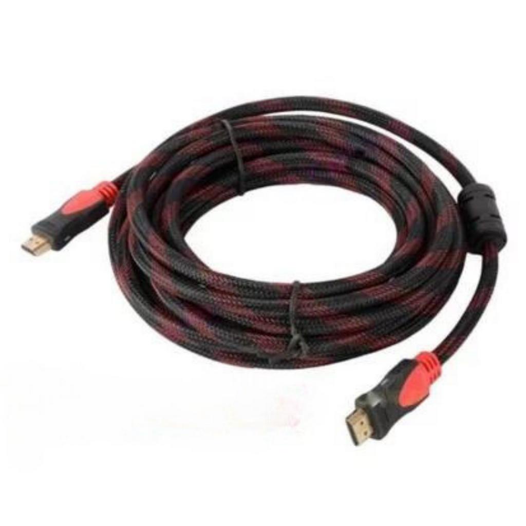 สาย HDMI ไฟเบอร์ตาข่าย สาย HDMI แจ็ค HDMI ชายกับชาย 10m-15m