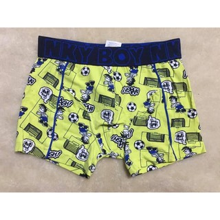 กางเกงในเด็ก ขาสั้น 4-12 ปี แพ็ค 4 ตัว แบรนด์แท้ KIABI คอตตอน cotton shopee