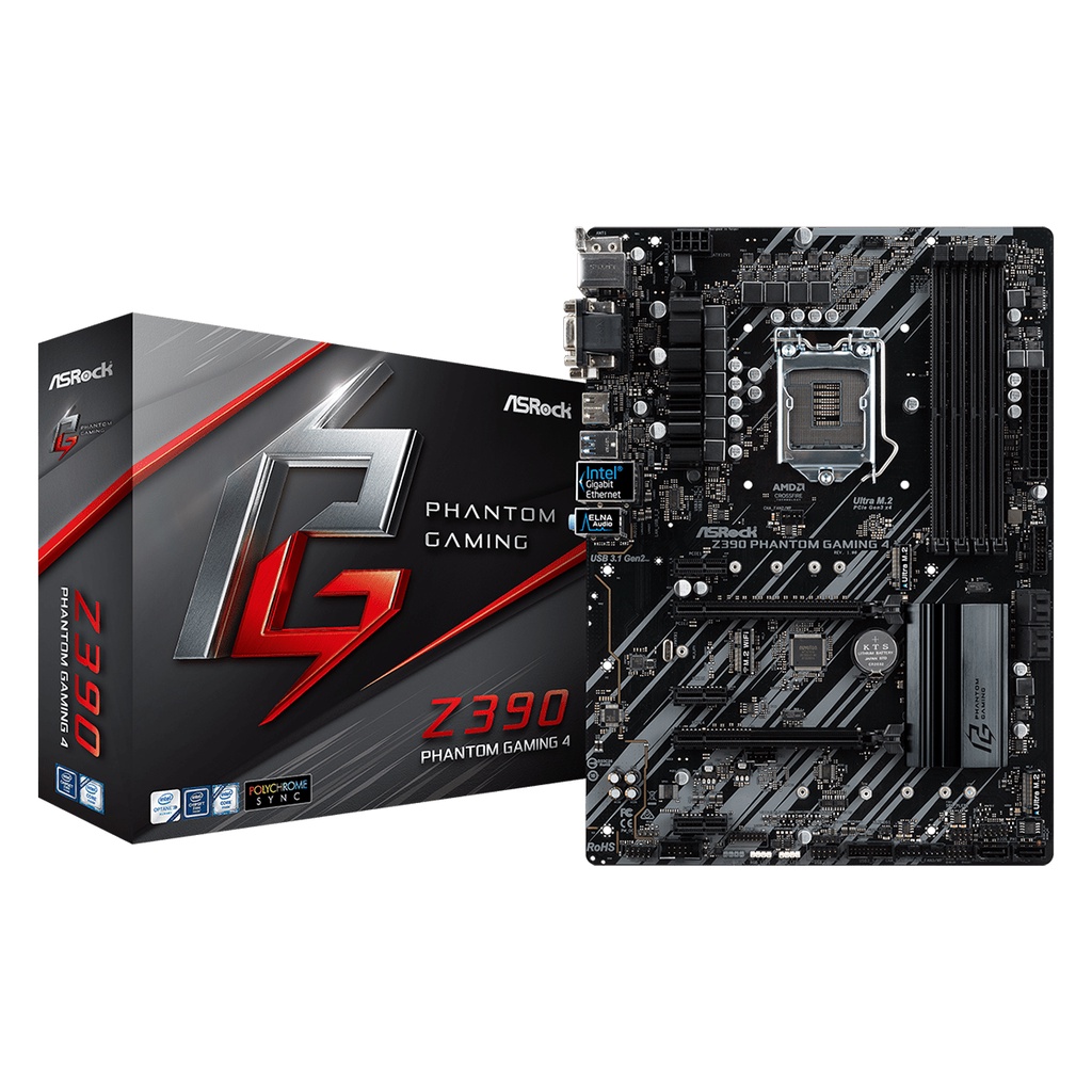 1151v2 ASROCK Z390 PHANTOM GAMING 4 พร้อมส่ง #4