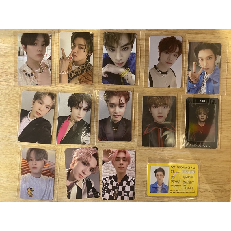 พร้อมส่ง⚡️ การ์ด NCT2020, WayV, NCT อฟช แกะจากบั้ม 100%