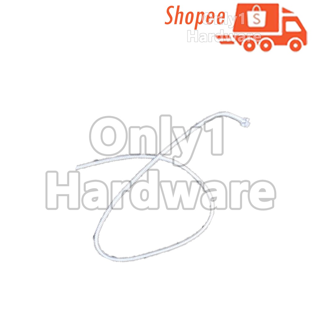 1METER NYLON FISHING TWIN ROPE WHITE FISHING ROPE WHITE NYLON ROPE FISHING 1METER