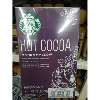 Starbucks Marshmallow Hot Cocoa Mix โกโก้ระดับพรีเมี่ยมผสมมาร์ชแมลโลว์ ขนาด 226g