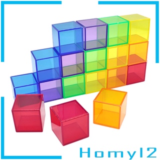 [Homyl2] ของเล่นตัวต่อ Building Blocks Cube สําหรับเด็ก