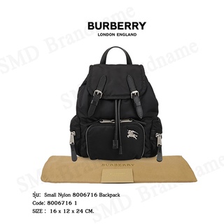 BURBERRY กระเป๋าเป้สะพายหลังผู้หญิง รุ่น Small Nylon 8006716 Backpack Code: 8006716 1